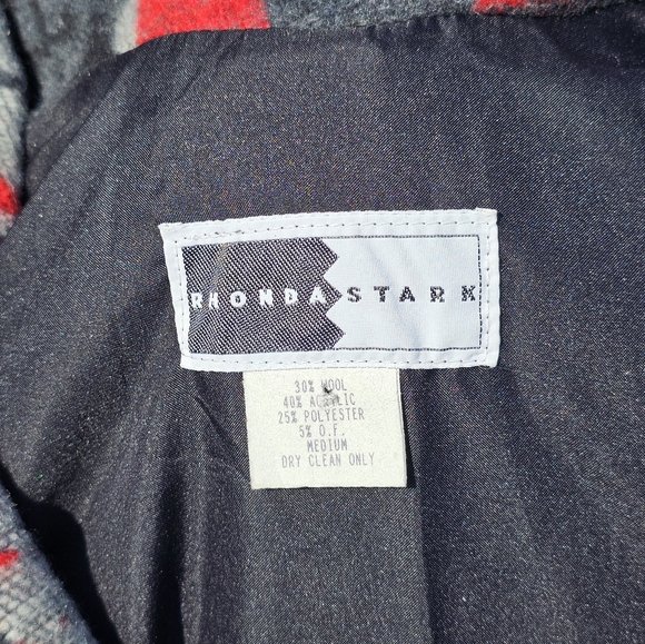 Vtg. Rhonda Stark southwestern wool jacket - Picture 7 of 7